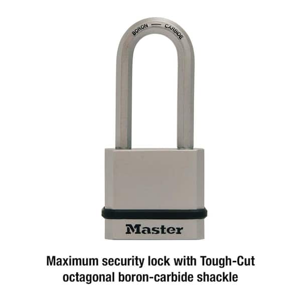 Heavy Duty Outdoor Padlock with Key, 1-3/4 in. Wide