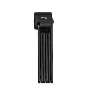 3 ft. (91cm) Long Folding Bike Lock with 5 mm Diameter Hardened Steel Links