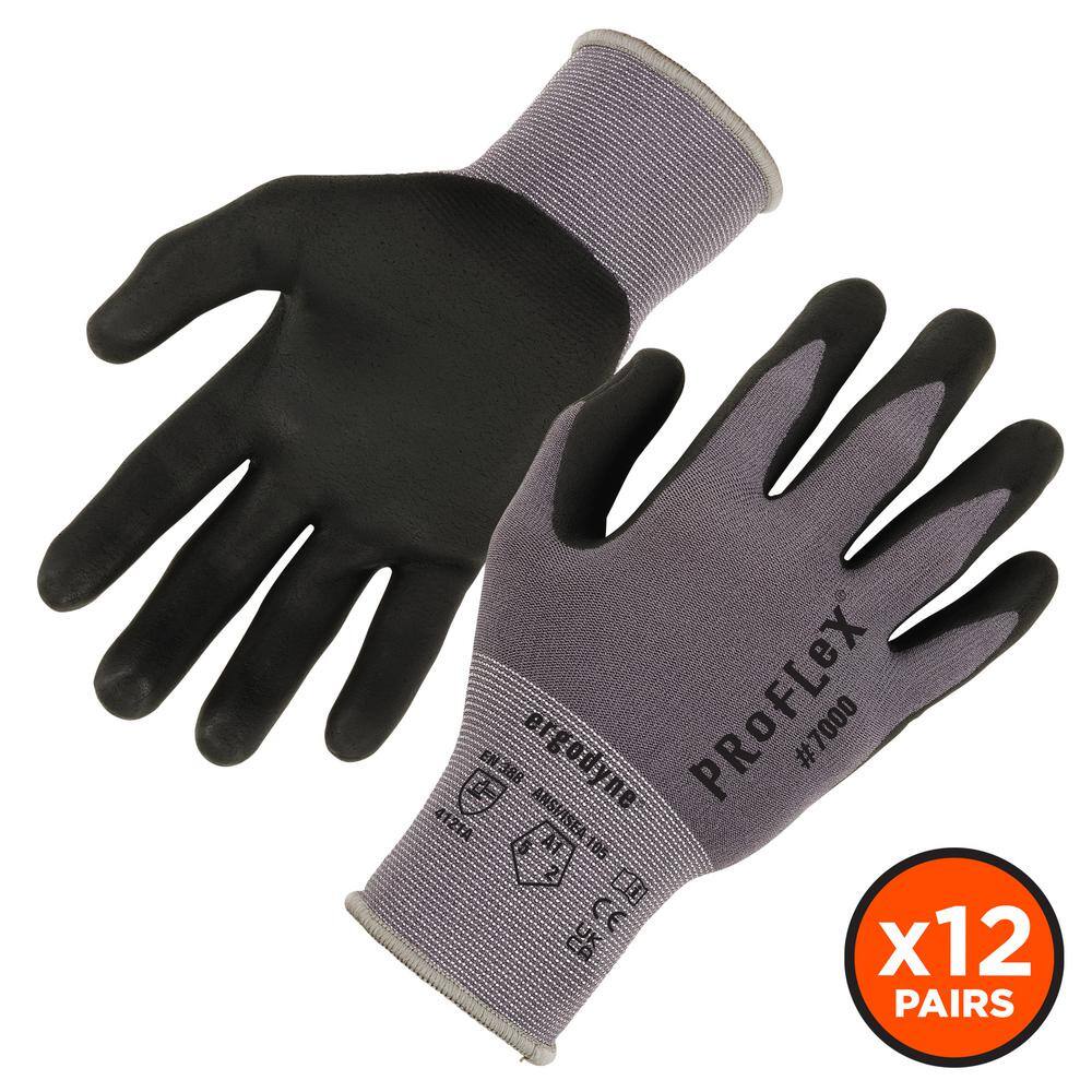 ProFlex 7000 2XL Gray Nitrile Coated Gloves (12-Pairs) price history on PriceWatchPro