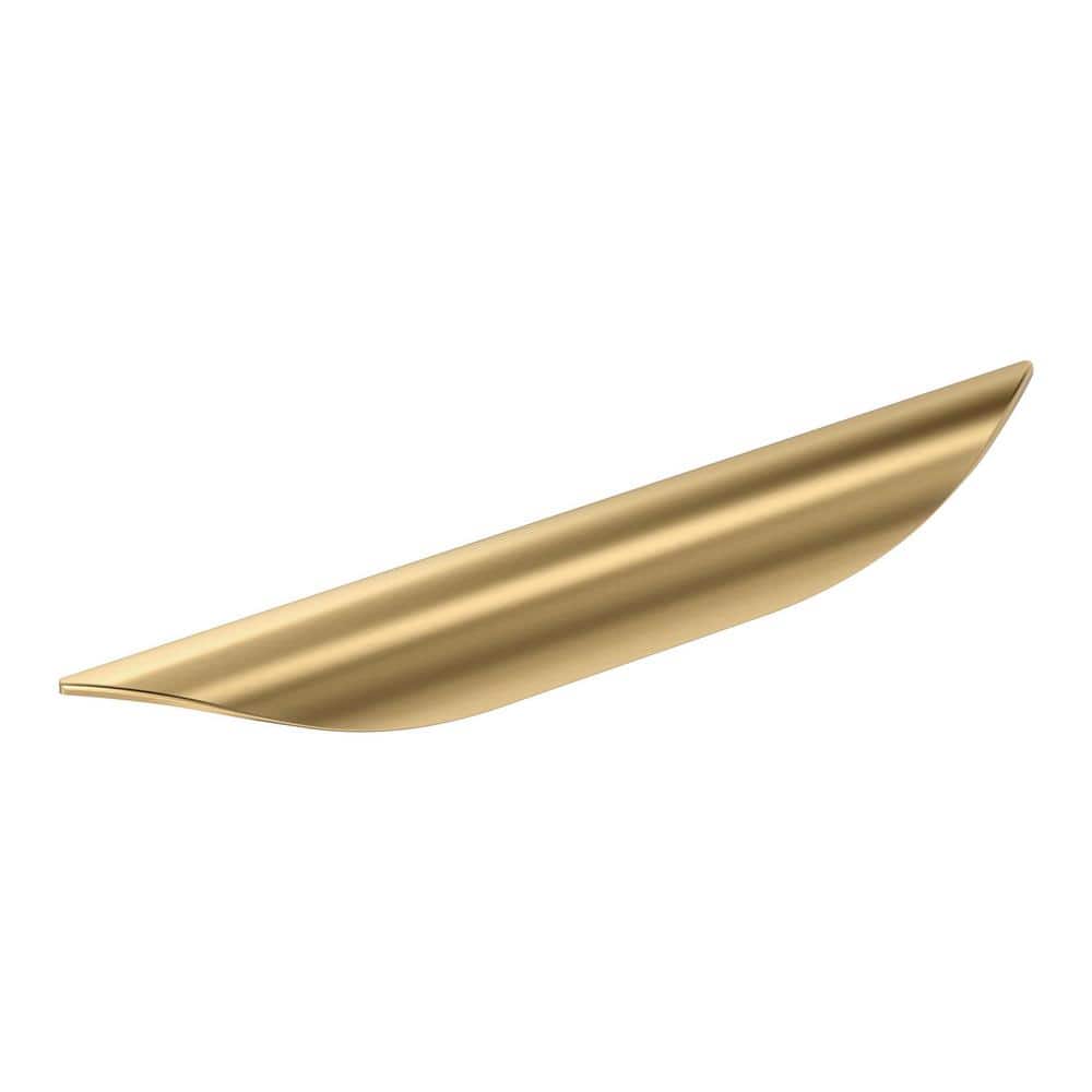 Current 6-5/16 in. (160 mm) Modern Champagne Bronze Edge Cabinet Pull price history on PriceWatchPro