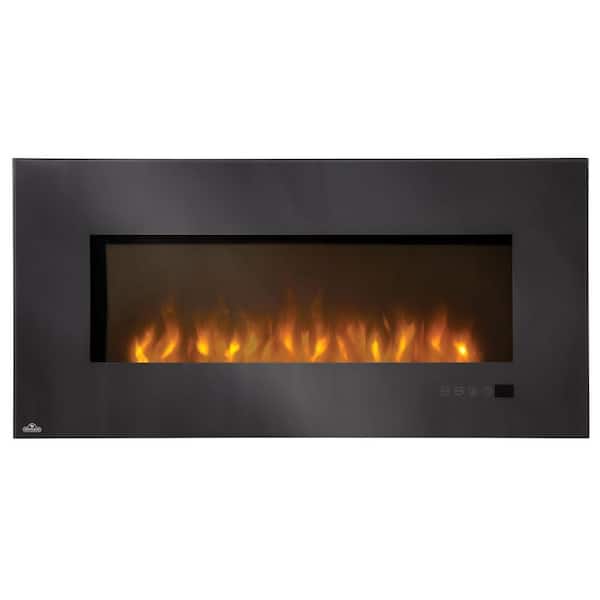 NAPOLEON Linear 48 in. Wall-Mount Electric Fireplace in Black