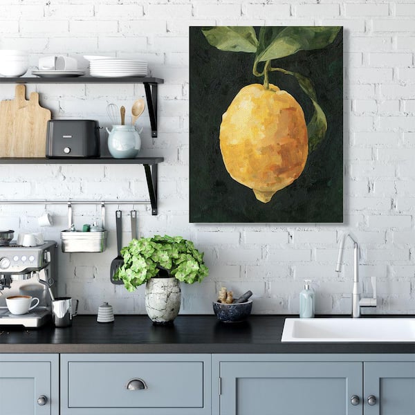 Lemon Decor For Kitchen & My New Lemon Print From Kirkland's