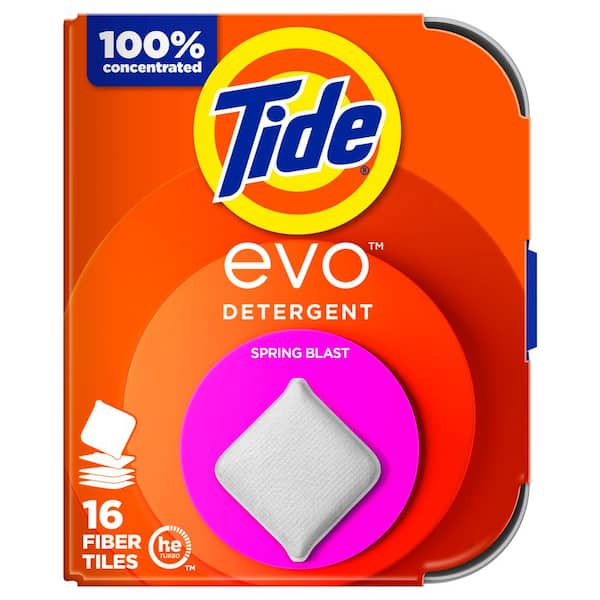 Evo Spring Blast Scent Laundry Detergent Tablets (16-Count)