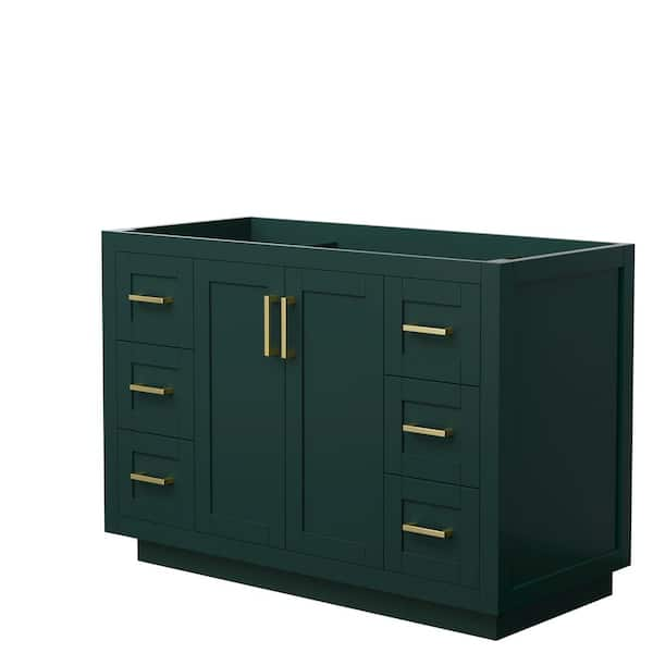 Miranda 47.25 in. W x 21.75 in. D x 33 in. H Single Bath Vanity Cabinet without Top in Green