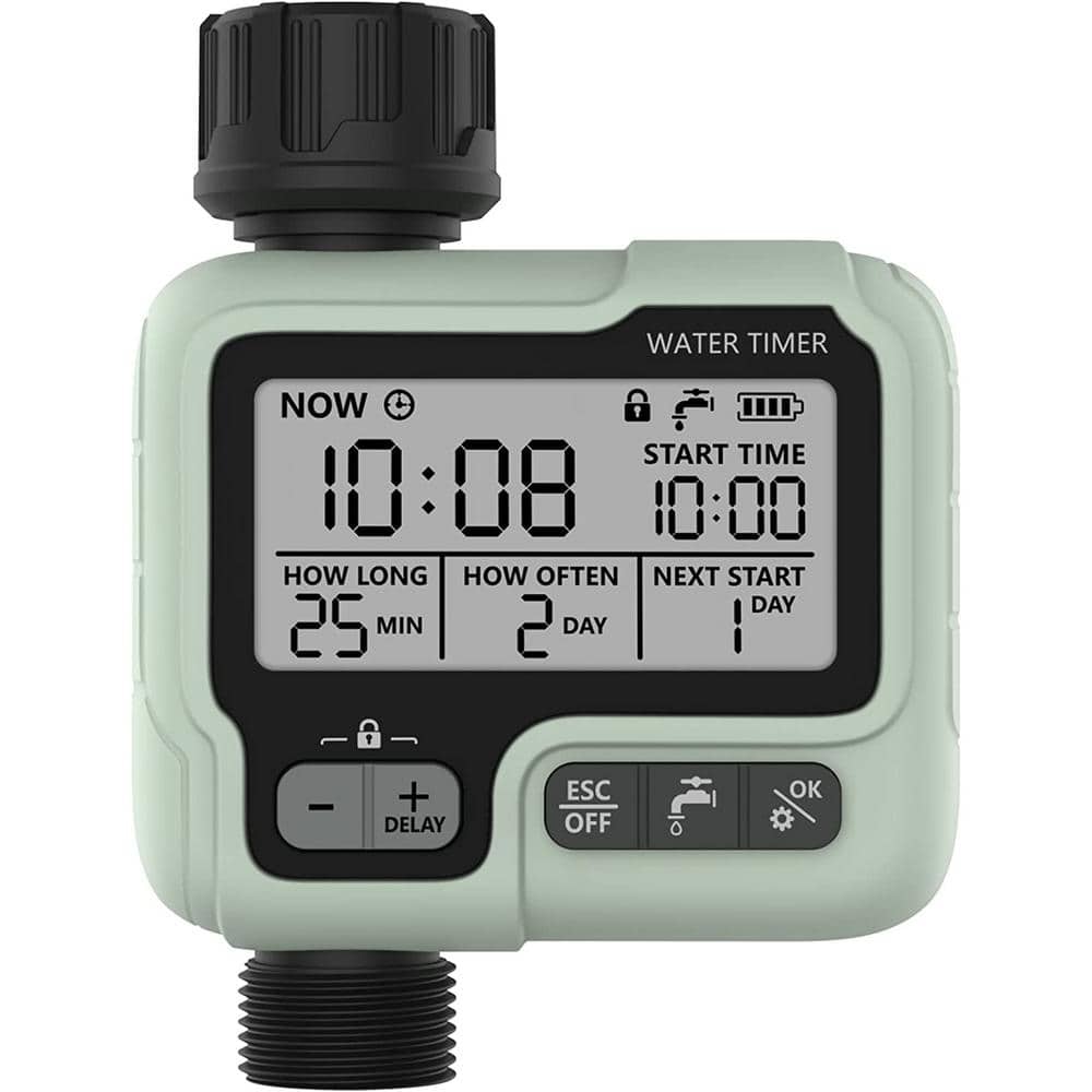 Water Timer, Programmable Sprinkler Timer for Garden, Hose Timer for Irriga