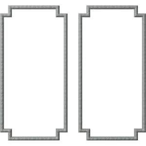 13.35 Sq. Ft. Unfinished Polyurethane Sellek Panel Moulding Kit (Double Panel)