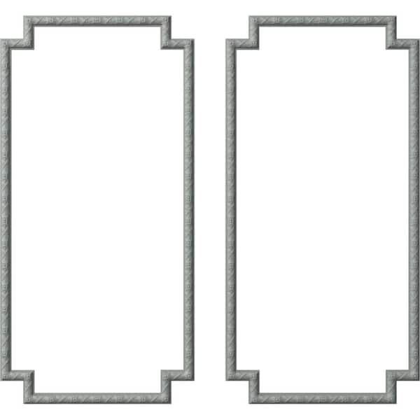 Ekena Millwork 13.35 Sq. Ft. Unfinished Polyurethane Sellek Panel Moulding Kit (Double Panel)