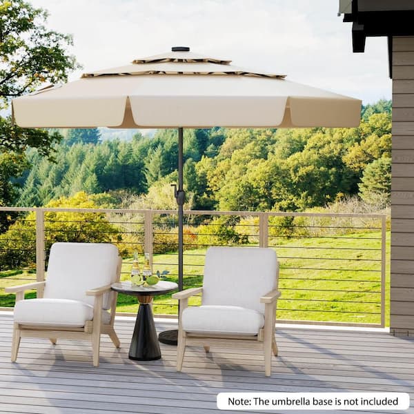 is pottery barn patio umbrella easy to open 10ft 3-Tier Market White Pole, Push Button Tilt, Crank Best Choice Products Never allow the umbrella to flap in the wind 20 Best Patio Umbrellas for