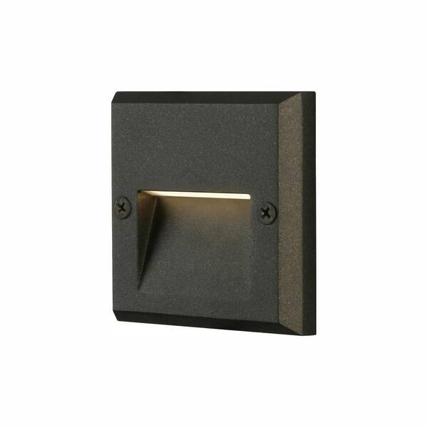 Hampton Bay Black Integrated LED Deck 