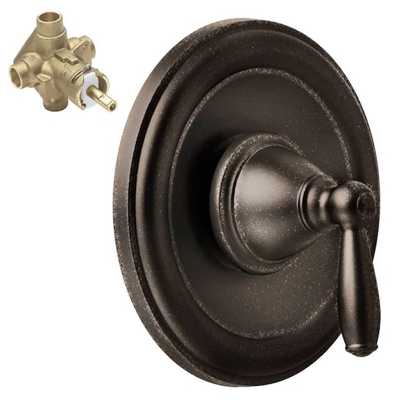 MOEN Brantford Single-Handle Posi-Temp Trim Kit in Oil Rubbed Bronze (Valve Included)