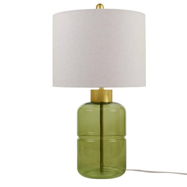 510 Design Lysandria 24.50 in. Green Table Lamp
