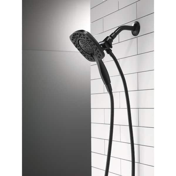 Delta In2ition 4-Spray Patterns 1.75 GPM 6 in. Wall Mount Dual
