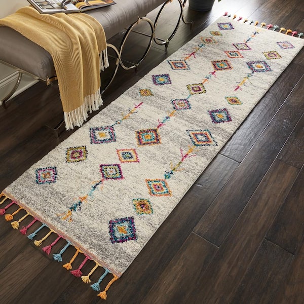 Nourison RugLoc 2 ft. x 11 ft. Non-Slip Dual Surface Runner Rug