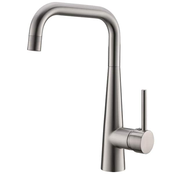 Boyel Living Silver Style Single-Handle Faucet Sprayer Kitchen Faucet