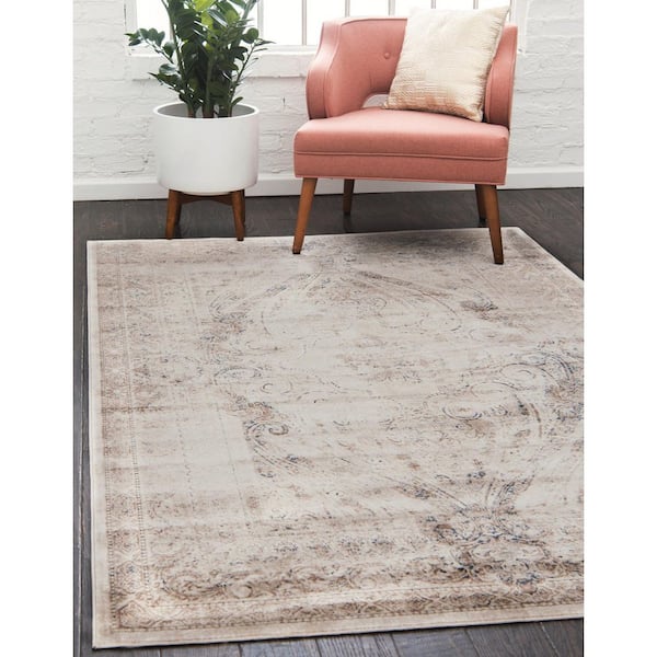 Chateau Wilson Beige 5' 0 x 8' 0 Area Rug