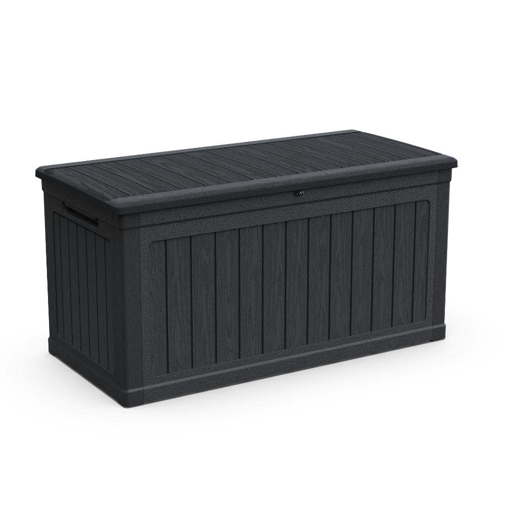 230 Gallon Large Outdoor Storage Deck Box for Patio Furniture, Lockable, Black price history on PriceWatchPro