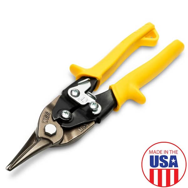 Crescent Wiss 9-3/4 in. Compound Action Straight, Left, and Right Cut Aviation Snips