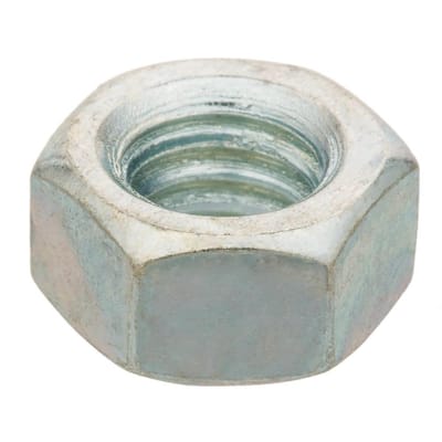 3/8 in.-16 tpi Zinc Hex Nut (100-Pack)