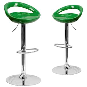 33 in Green Bar Stool (Set of 2)