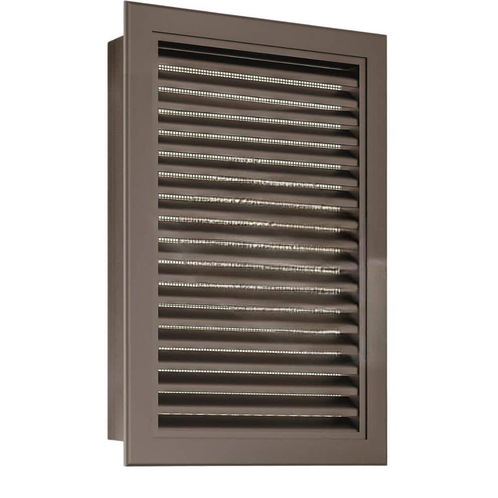 12 x 18 Gable Vent Brown Premium Aluminum Sturdy Stylish with Screen for Homes Attics Doors Walls price history on PriceWatchPro