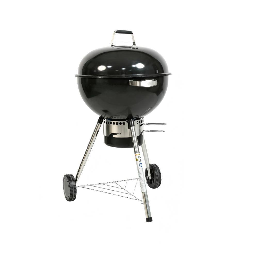 17 inch Portable Tripod Charcoal Grill in Black with Wheels and Adjustable Vents for Outdoor Cooking, Patio and Beach price history on PriceWatchPro