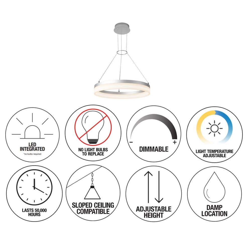 Optical Silver Crystal LED Drum Pendant Light, Contemporary Design