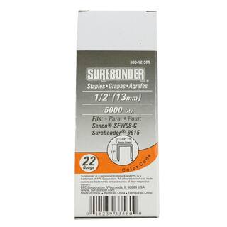 Surebonder 15030 - 5 Graffette Isolanti Per Luci Natalizie E Ghirlande - Fissaggio Rapido E Sicuro - Larghezza 1,3 Cm