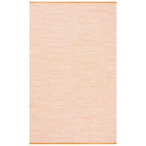 Montauk Orange Doormat 3 ft. x 5 ft. Solid Color Area Rug