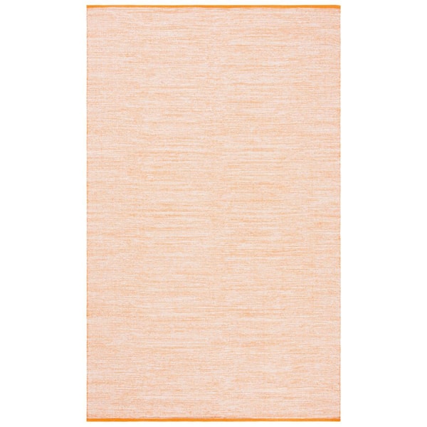 SAFAVIEH Montauk Orange 5 ft. x 8 ft. Solid Color Area Rug