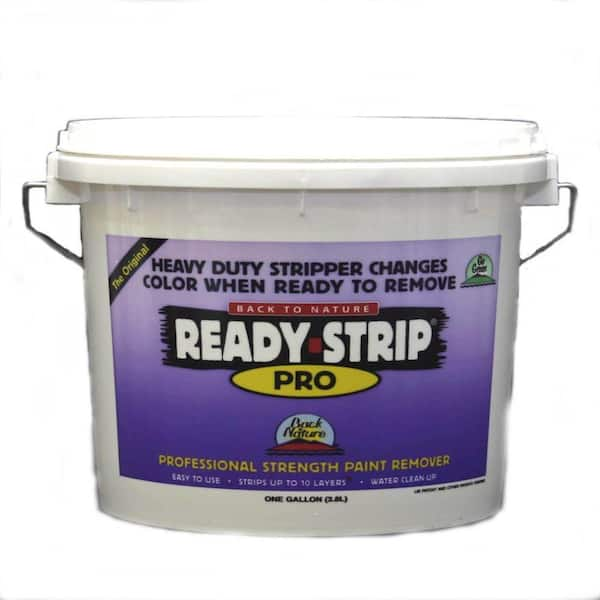 Ready-Strip 1 gal. Pro Formulation Environmentally Friendly Safer Paint & Varnish Remover