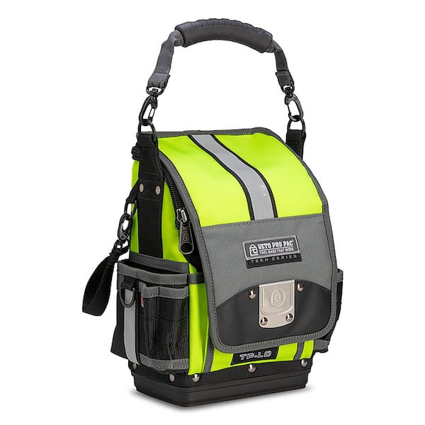 TP-LC Hi-Viz Compact, Zippered Technician Tool Pouch Yellow
