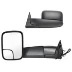 Towing Mirror for 98-01 Dodge Ram Pick-Up 1500 98-02 2500/3500 Spot Mirror Flip-Up Head Folding Pair Heated Power
