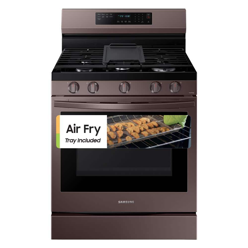 Samsung 6 cu. ft. Smart WiFi Enabled Convection Gas Range with No