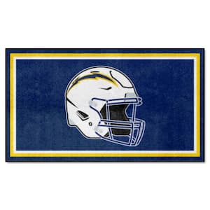 Los Angeles Chargers Navy 3 ft. x 5 ft. Plush Area Rug