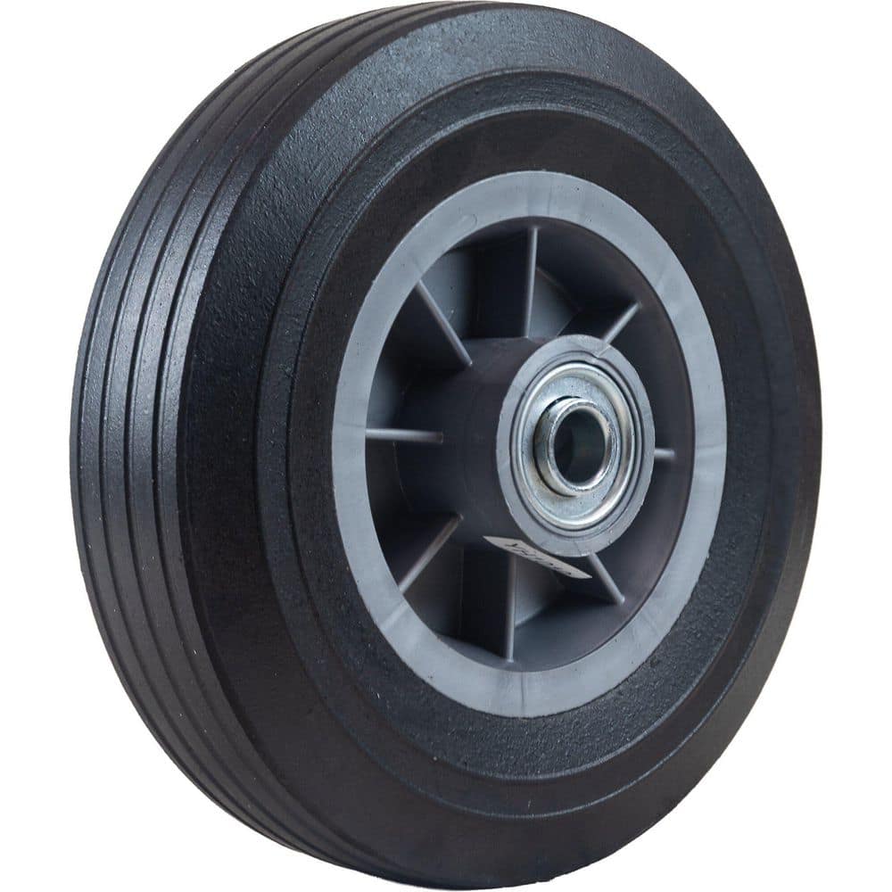 8 x 2.5 Ribbed Solid Tire Plastic Hub Assembly (5/8 in. Offset) price history on PriceWatchPro