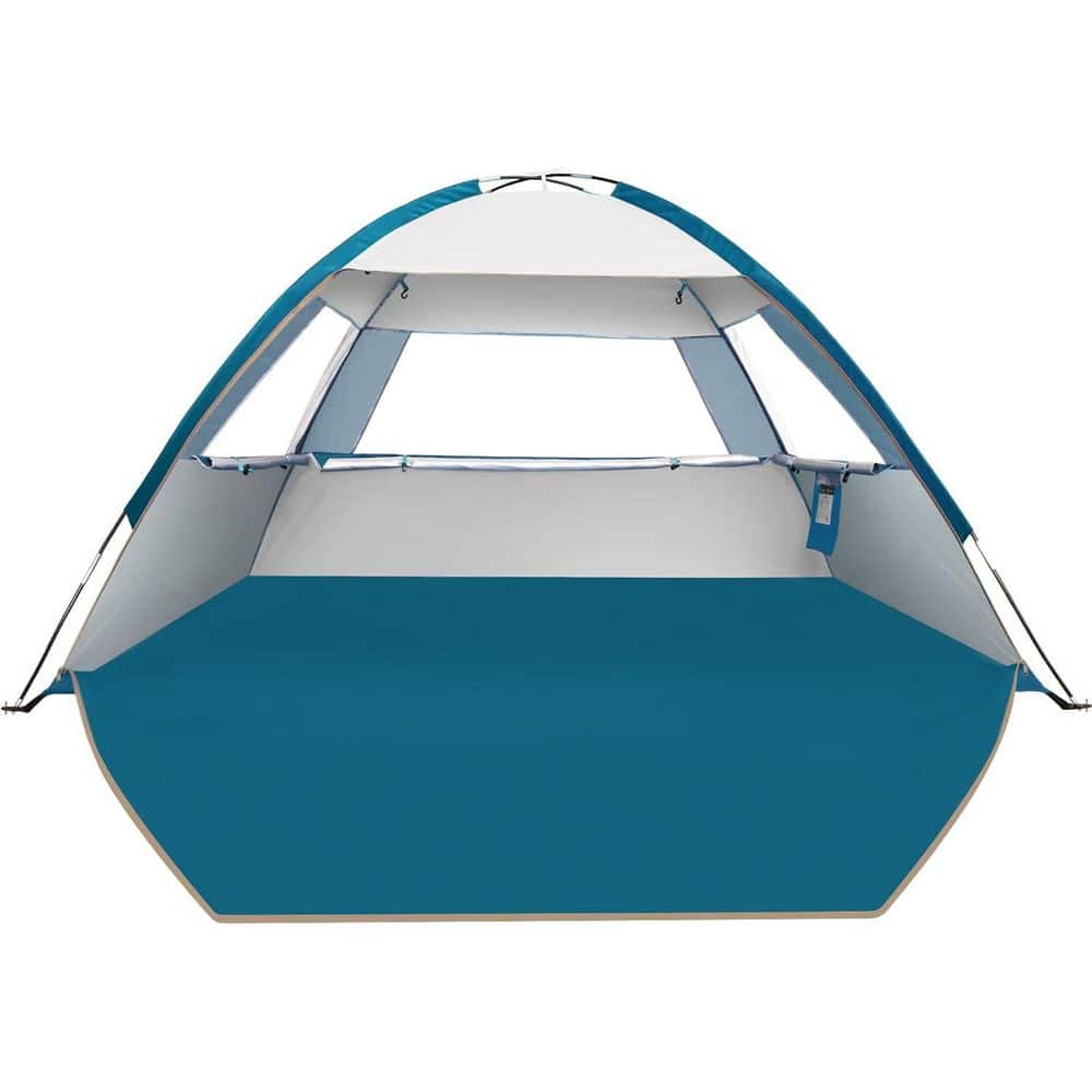 7 ft. x 5 ft. Silver Beach Tent Sun Shade, UPF 50 plus Shelter, Lightweight, Easy Setup price history on PriceWatchPro