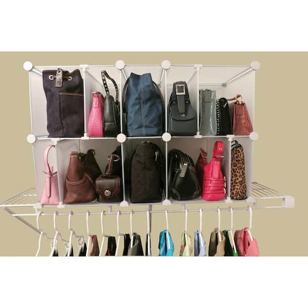 Rotating Handbag Storage Hanger Bag Organizer for Closet Scarves and Ties |  eBay