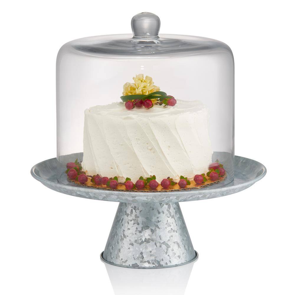 Reviews For Artland 8 In Dia Cake Dome With Galvanized Stand 10 In High 10379a The Home Depot