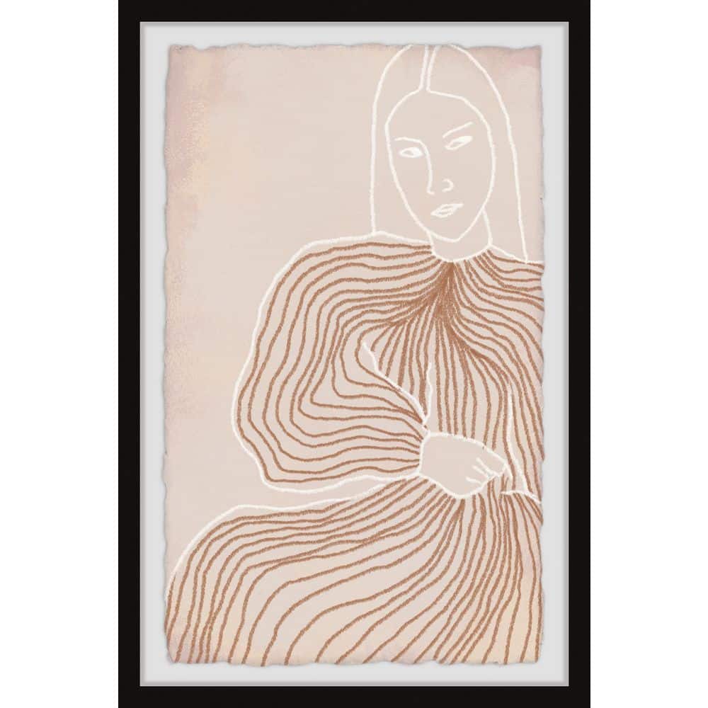 All Is Well by Marmont Hill Framed People Art Print 45 in. x 30 in.