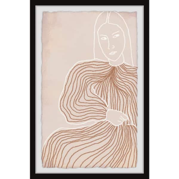 Unbranded "All Is Well" by Marmont Hill Framed People Art Print 45 in. x 30 in.