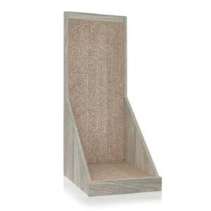 Katrise Aspen Grey Eco zBoard Paperboard Standing Cat Scratcher