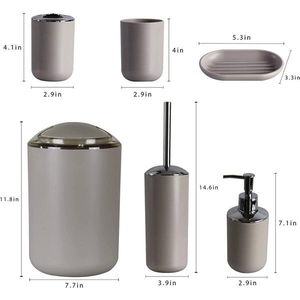 Sale, ZODIAC Mini Cylinder Bathroom Bin