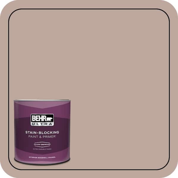 BEHR ULTRA 1 qt. #PWL-88 Heavenly Cocoa Extra Durable Eggshell Enamel Interior Paint & Primer