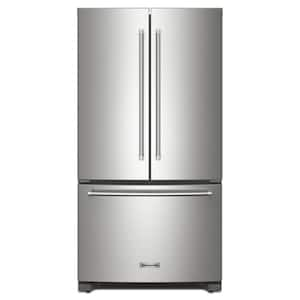 36 in. 20 cu. ft. Counter-Depth French Door Refrigerator in Fingerprint Resistant Stainless Steel