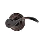 Pembroke Venetian Bronze Exterior Entry Door Lever featuring SmartKey Security