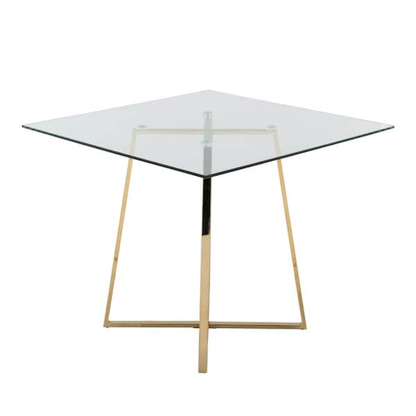 36 inch deals glass dining table