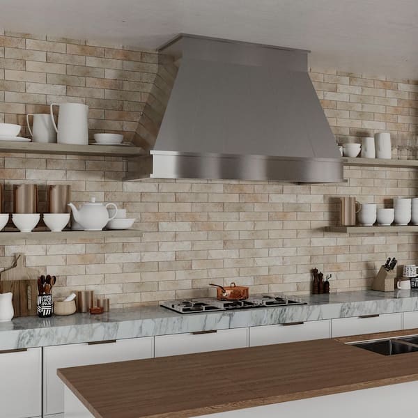 Arches Brick Cotto 2-1/2 in. x 9-7/8 in. Ceramic Wall Tile (5.76 Sq. Ft./Case)