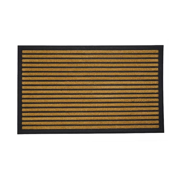 Calloway Mills Scraper Eco Rib Without rubber inlay Grey Mat 18" x 30"
