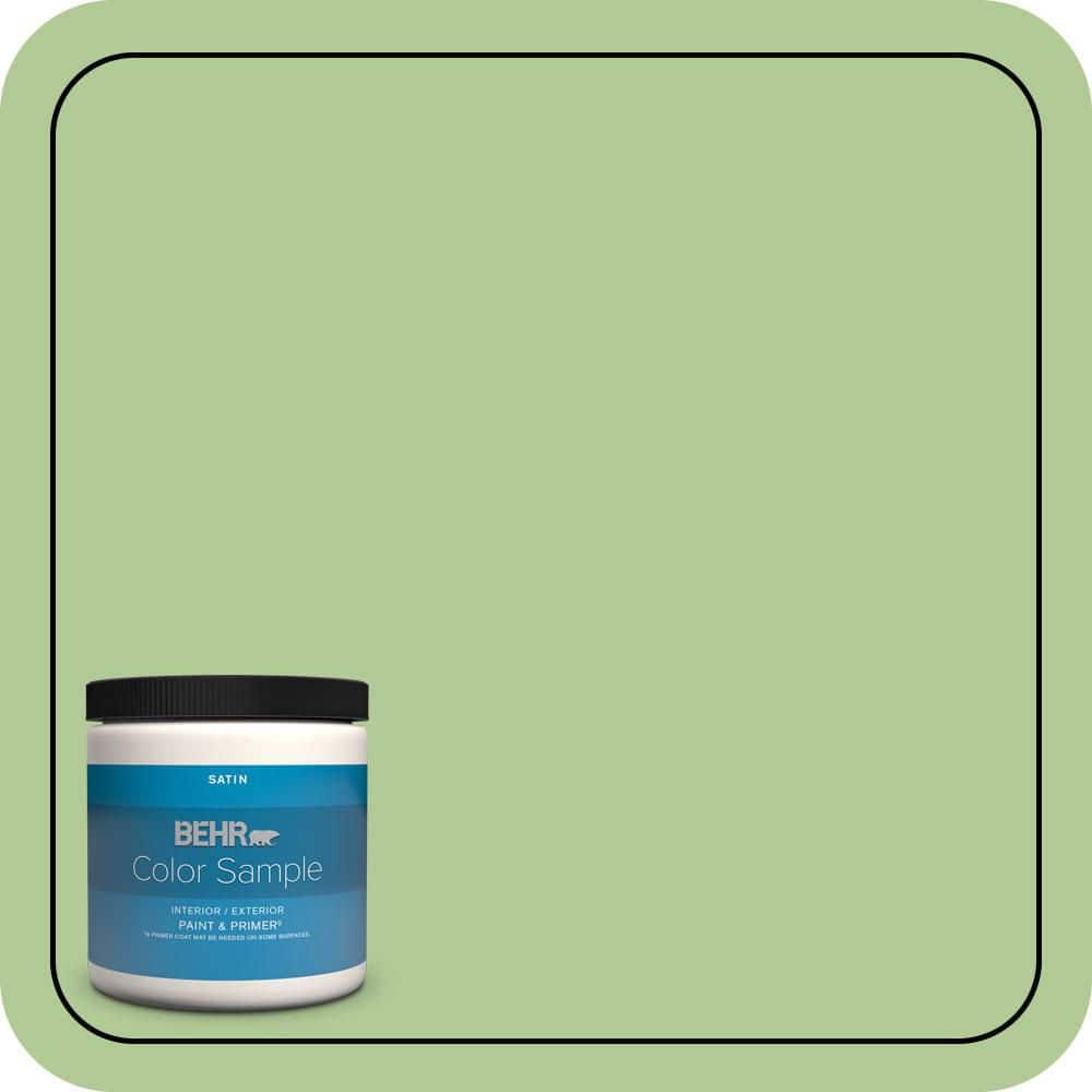 8 oz. #430D-4 Garden Spot Satin Enamel Interior/Exterior Paint & Primer Color Sample price history on PriceWatchPro