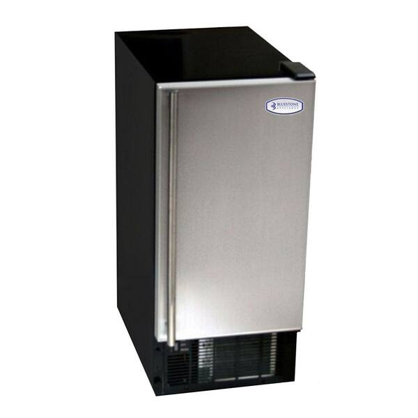 Bluestone Appliance 14.6 in. 50 lb. Undercounter Icemaker in Stainless Steel